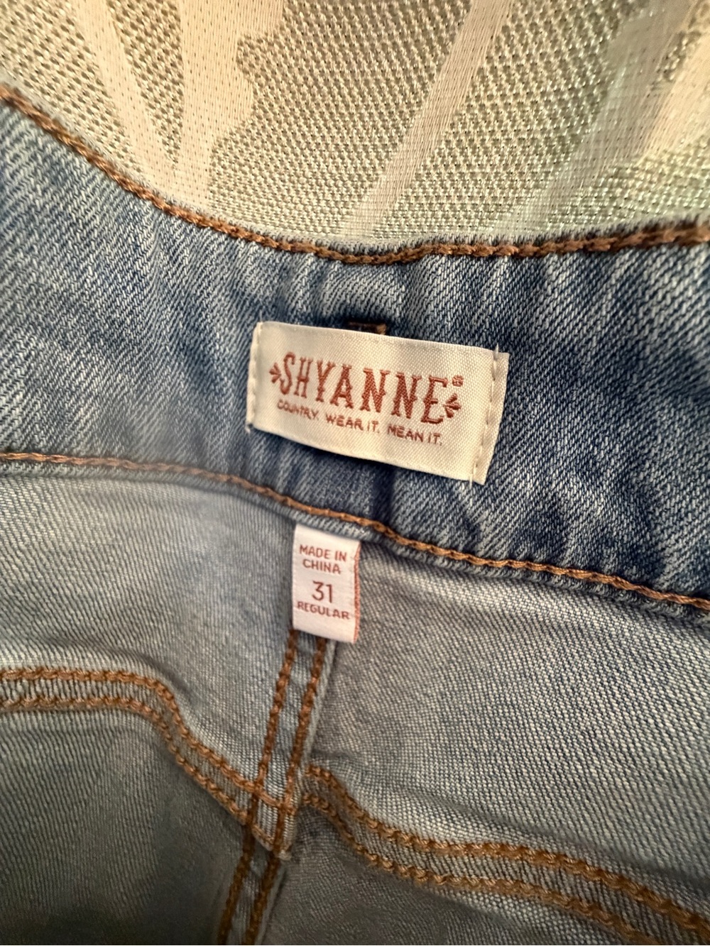 Shyanne Light Blue High-Rise Flare Jeans - Picture 5 of 6
